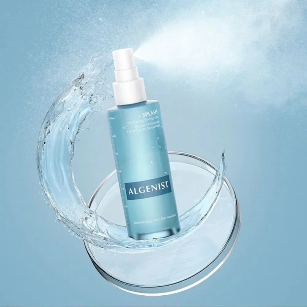 2 Bottles Algenist Splash Hydrating Setting Mist 4 oz Full Size